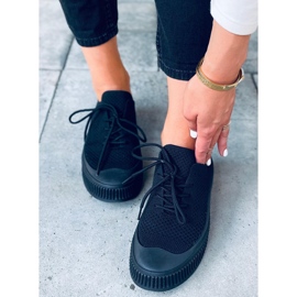 Posten Calzini neri da donna nero 2