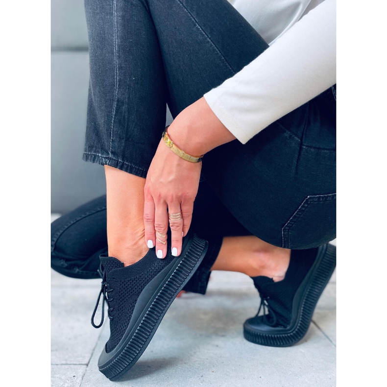 Posten Calzini neri da donna nero 1