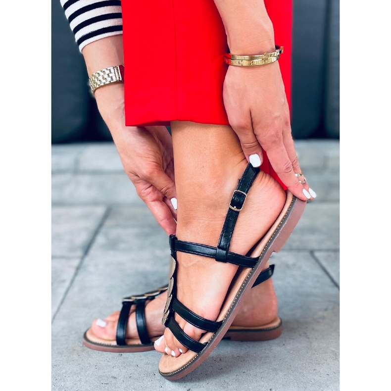 Sandali da donna Hermine neri nero 2