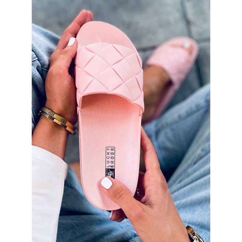 Ciabatte in silicone rosa Geet 1