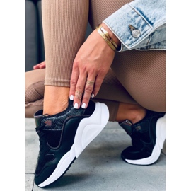 Scarpe da ginnastica nere Cairo nero grigio 1