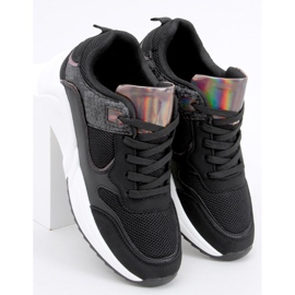 Scarpe da ginnastica nere Cairo nero grigio 2