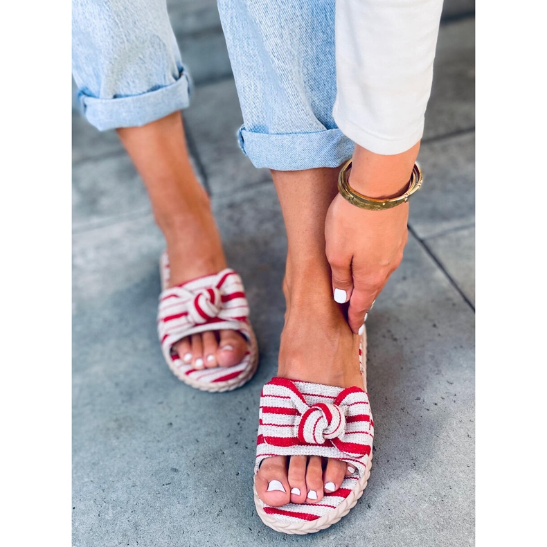 Ciabatte da donna Adana Red beige nero 1