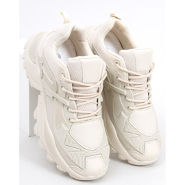 Scarpe sportive da donna Sana Beige 1