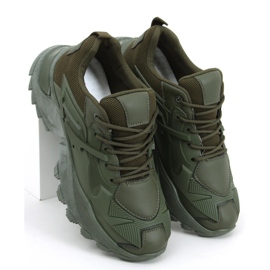 Scarpe sportive da donna Sana Verde cachi 1