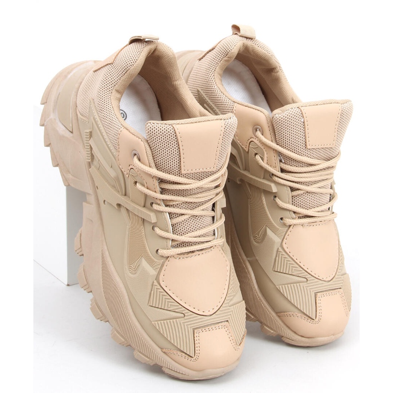 Sana Kaki scarpe sportive da donna beige 1
