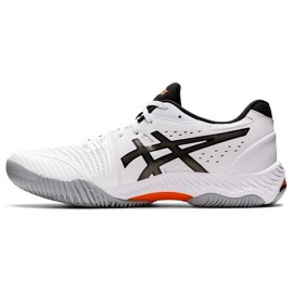 Asics Netburner Ballistic Ff 2 M 1051A041 101 scarpe da pallavolo bianco bianco 1