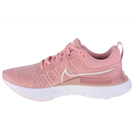 Nike React Infinity Run Flyknit 2 W CT2423-600 scarpe da corsa rosa 1