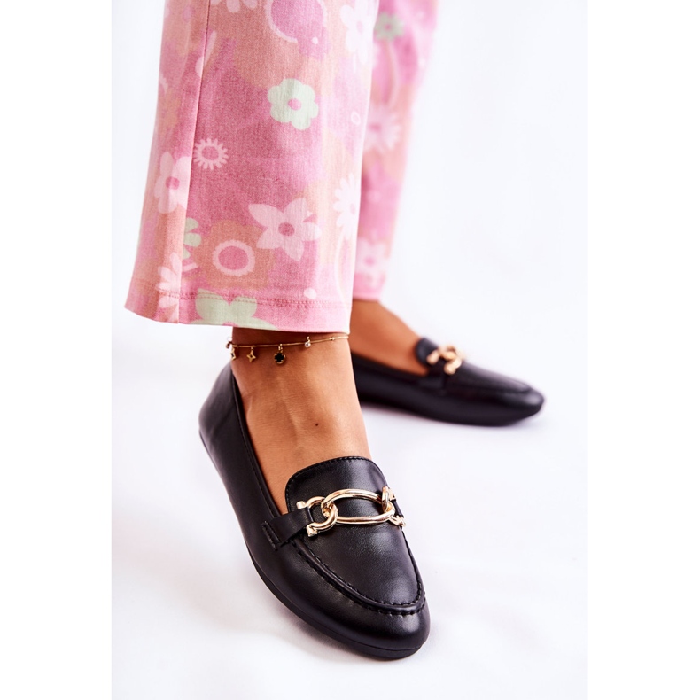 PG1 Mocassini Con Decoro Millario Nero 2