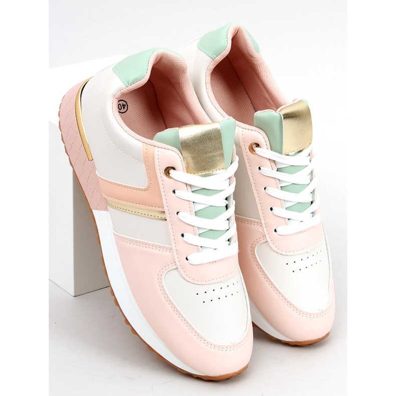Scarpe sportive da donna Grass Pink rosa multicolore 1