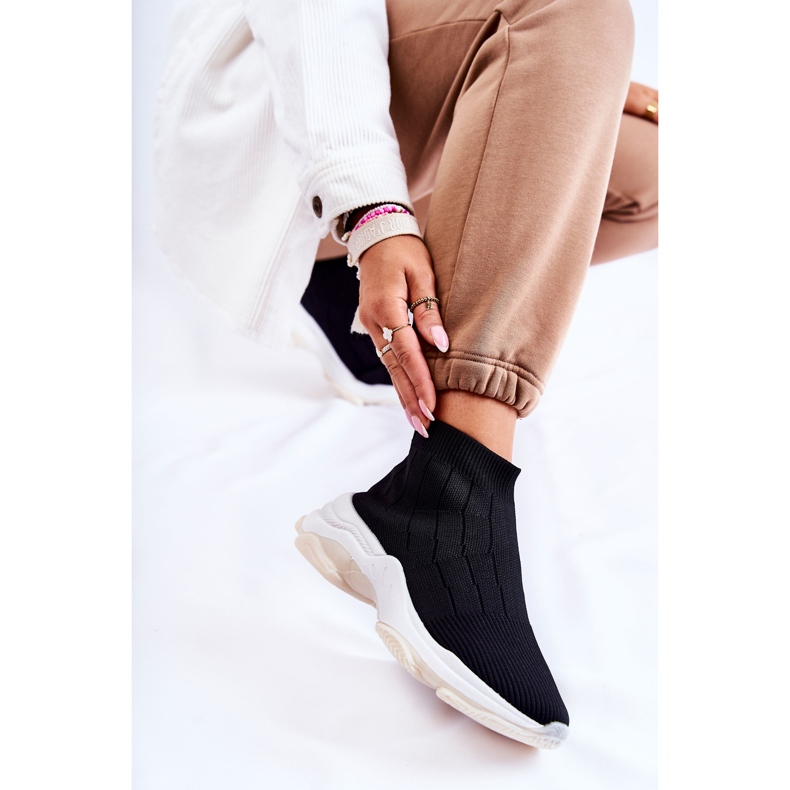 Scarpe Sportive Alte Da Donna Nere Nolly nero 2