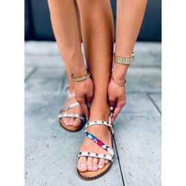 Sandali da donna Maya White bianco 1