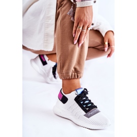Scarpe Sportive da Donna Sneakers Slip-on Bianche Klayra bianco 2