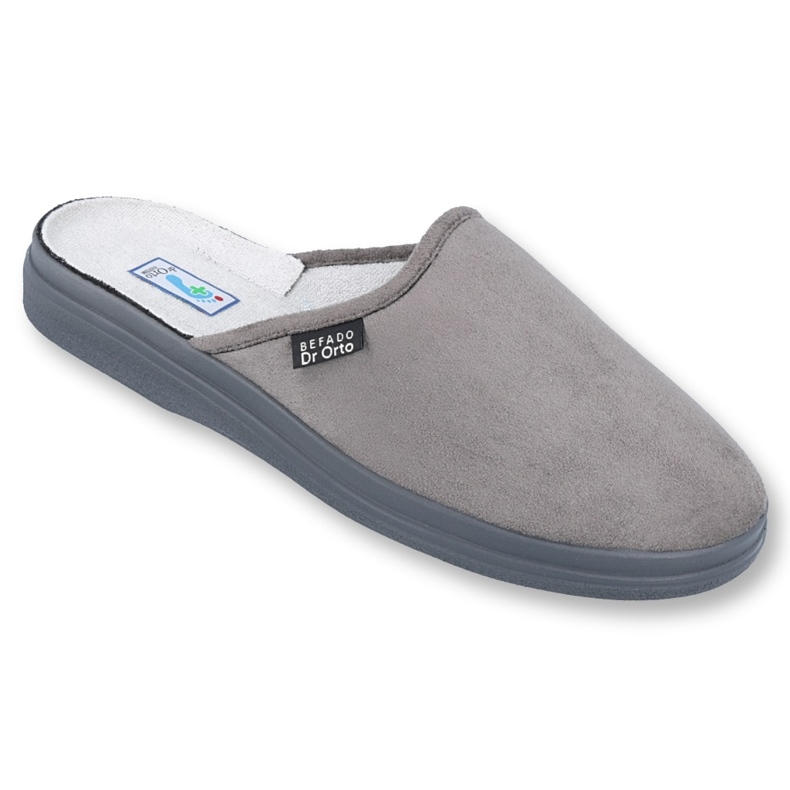 Befado scarpe da uomo pu 132M010 grigio 2