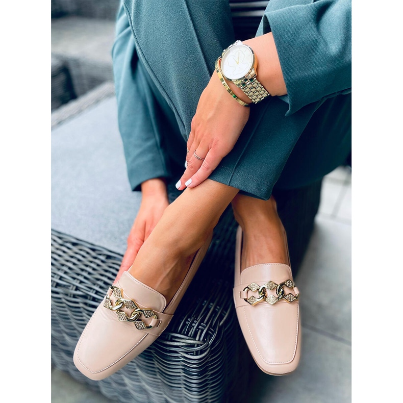 Mocassini da donna Mallow Khaki beige 2