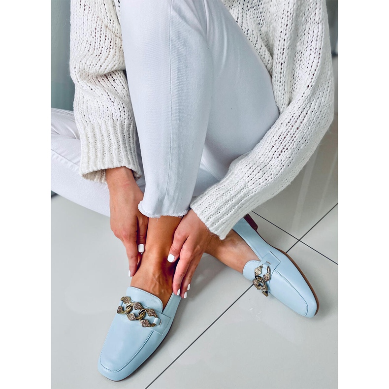 Mocassini da donna Mallow Blue 1