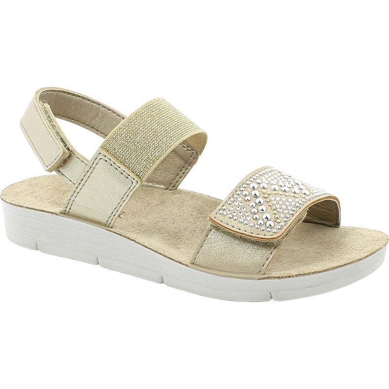 Sandali da bambina Befado Oro lucido 068Y002 d'oro 1