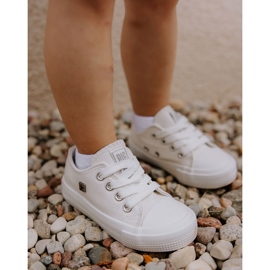 Sneakers da Bambino in Ecopelle Big Star JJ374310 Bianche bianca 2