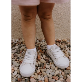 Sneakers da Bambino in Ecopelle Big Star JJ374310 Bianche bianca 1