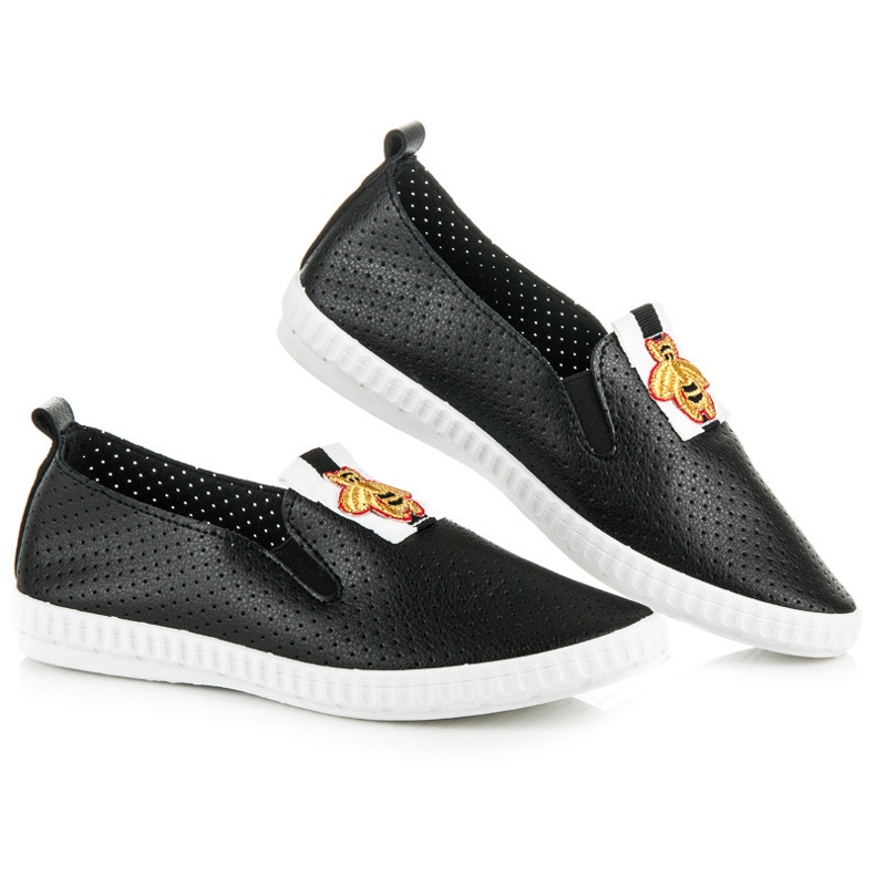 Sneakers nere da donna nero 2