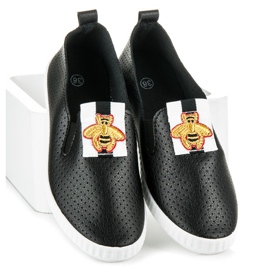 Sneakers nere da donna nero 1