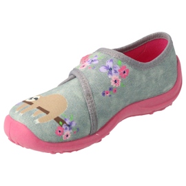 Scarpe per bambini Befado 560X171 rosa grigio multicolore 2