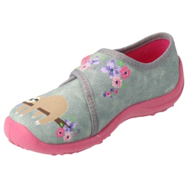 Scarpe per bambini Befado 560X171 rosa grigio multicolore 5