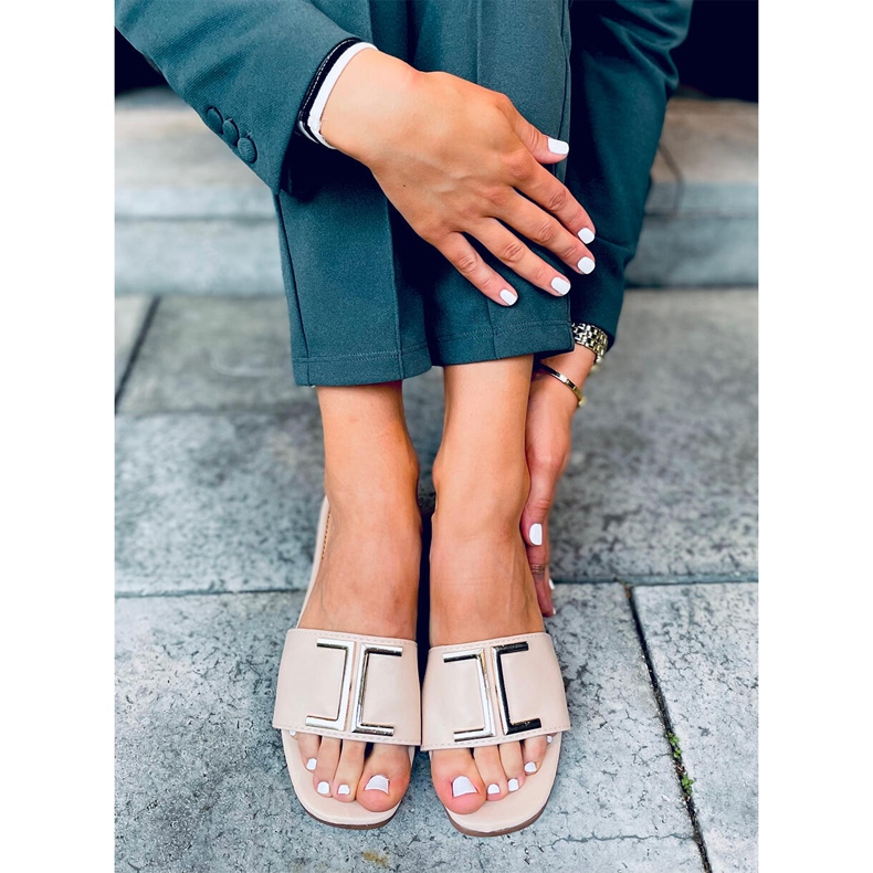Sandali da donna Azalea Nude beige 1