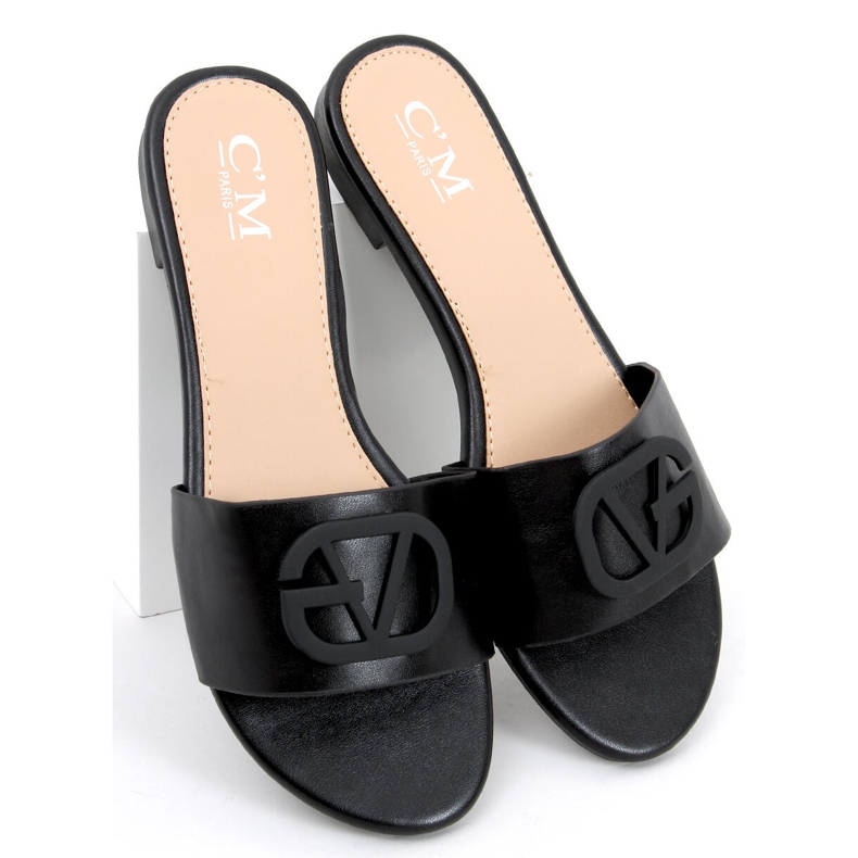 Ciabatte da donna Scilla nere nero 2