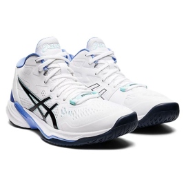 Scarpe da pallavolo Asics Sky Elite Ff Mt 2 W 1052A054 101 bianca bianca 1
