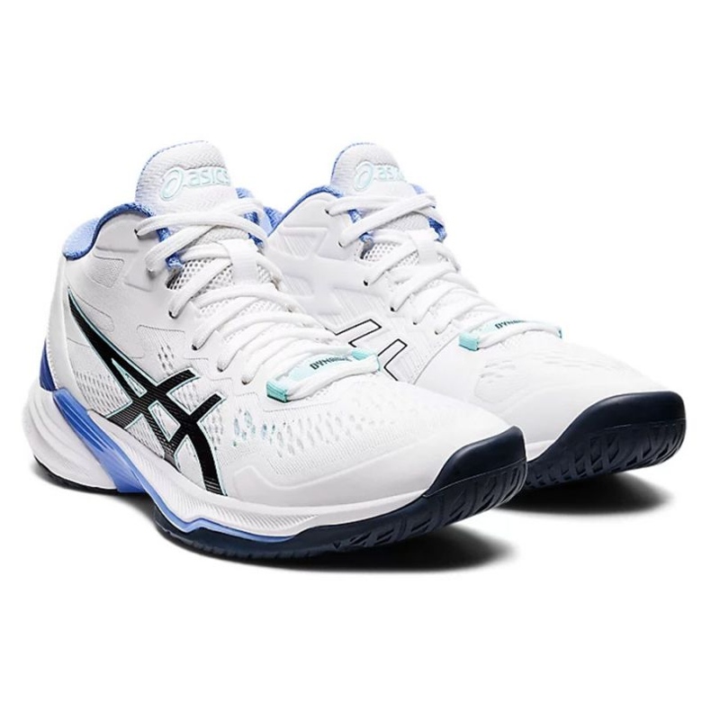Scarpe da pallavolo Asics Sky Elite Ff Mt 2 W 1052A054 101 bianco bianco 1