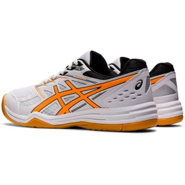 Asics Upcourt 4 M 1071A053 104 scarpe da pallavolo bianco bianco 1