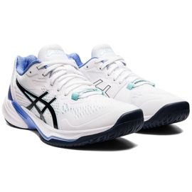 Scarpe da pallavolo Asics Sky Elite Ff 2 W 1052A053 101 bianca bianca 1