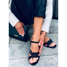 Sandali con tacco Jessa neri nero 2