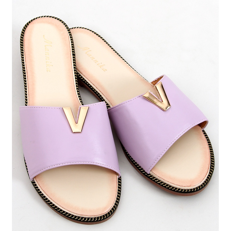 Ciabatte viso da donna Willow Purple viola 1