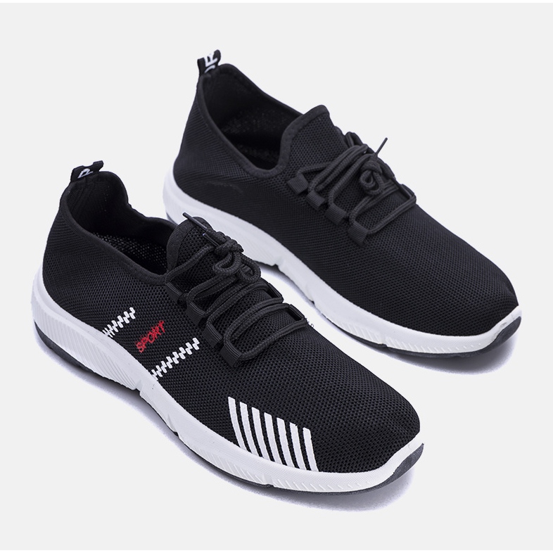 PA1 Sneakers sportive da uomo nere Minist nero 1