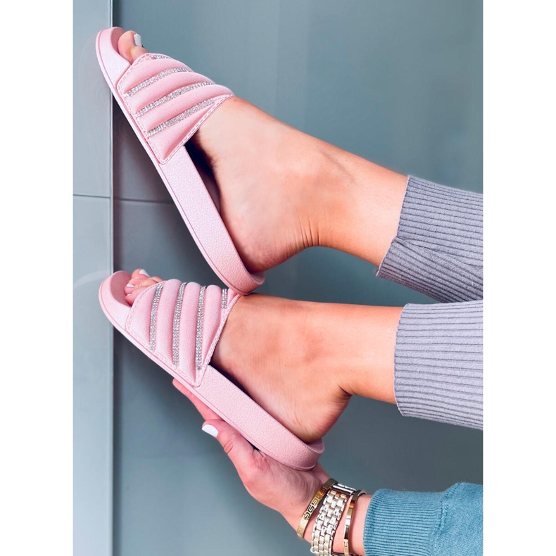 Ciabatte da donna Jaime Pink rosa 2