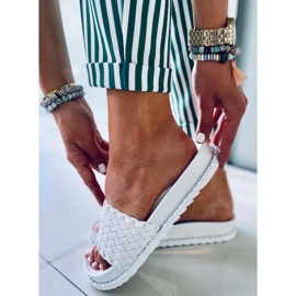 Ciabatte da donna Edna White bianco 1