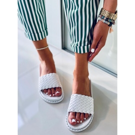 Ciabatte da donna Edna White bianca 2