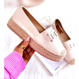 FB2 Espadrillas classiche su piattaforma Julianne beige 4