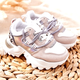 FR1 Scarpe Sportive Bambini Sneakers Bianco Rommie multicolore 1