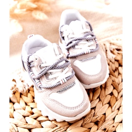 FR1 Scarpe Sportive Bambini Sneakers Bianco Rommie multicolore 2
