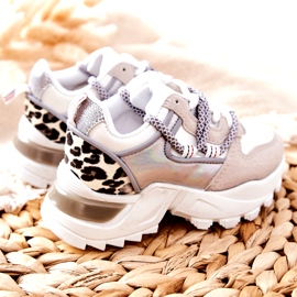 FR1 Scarpe Sportive Bambini Sneakers Bianco Rommie multicolore 3
