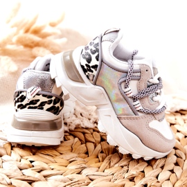 FR1 Scarpe Sportive Bambini Sneakers Bianco Rommie multicolore 4