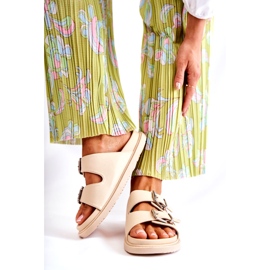 PJ1 Classiche slip-on beige da donna Weston 3