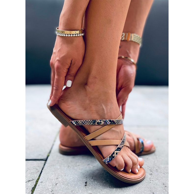 Ciabatte da donna Nigella Beige 2