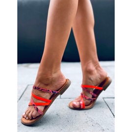 Ciabatte da donna Nigella Orange arancia 2
