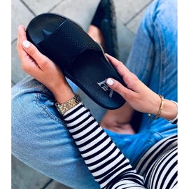 Ciabatte da donna Wind Black nero 1