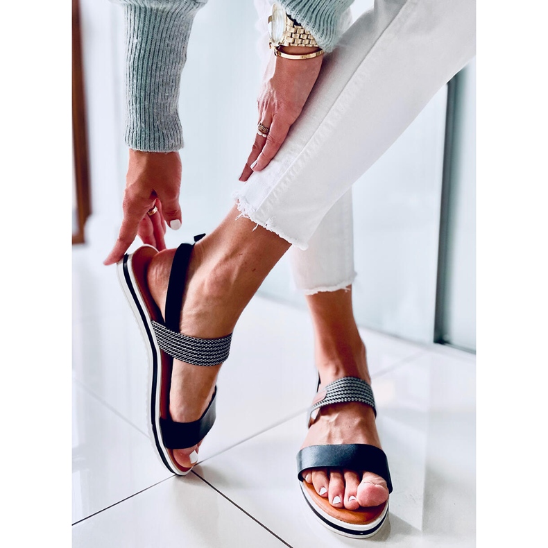 BM Sandali da donna Tracy neri nero 2