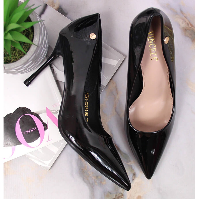 Décolleté a stiletto Vinceza nere nero 1